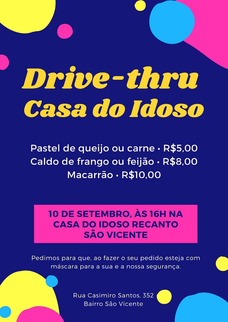 10-09-2020 Drive thru casa do idoso