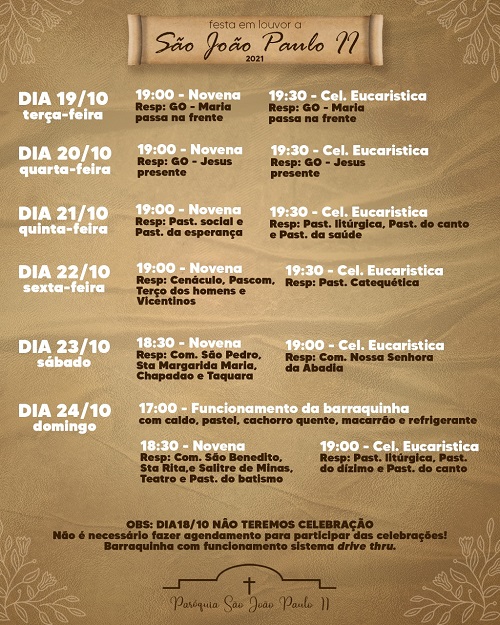 14 - 10 - 2021 Sao Joao Paulo programa2