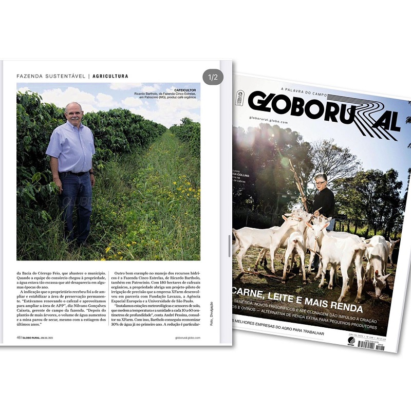 26-06-2023 Ricardo Bartholo é Destaque na Revista Globo Rural