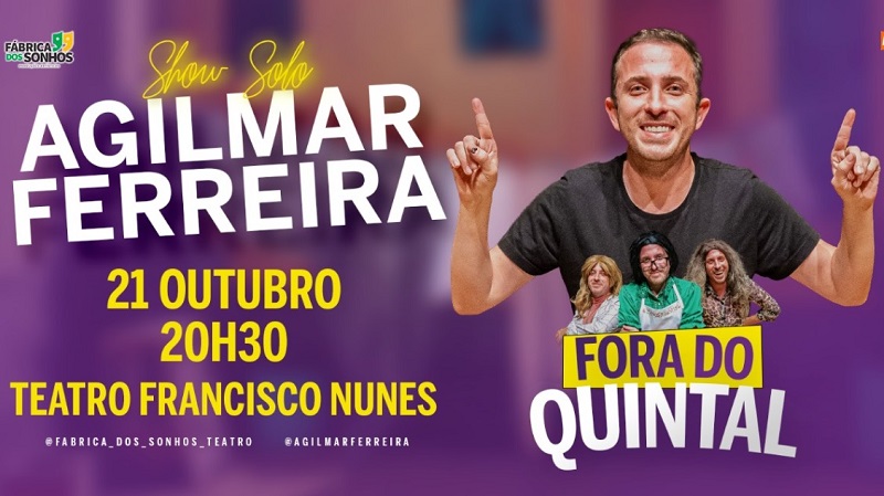 28-08-2023 Poster Agilmar Ferreira Primeiro Show em Belo Horizonte