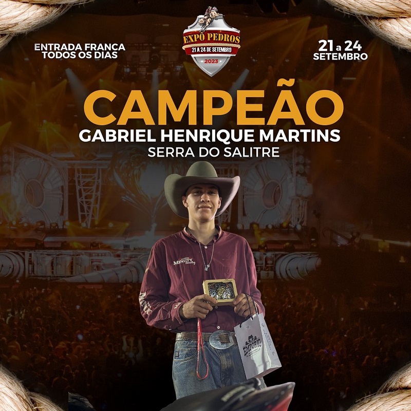 28-09-2023 Rodeio Campeão Expo Pedros