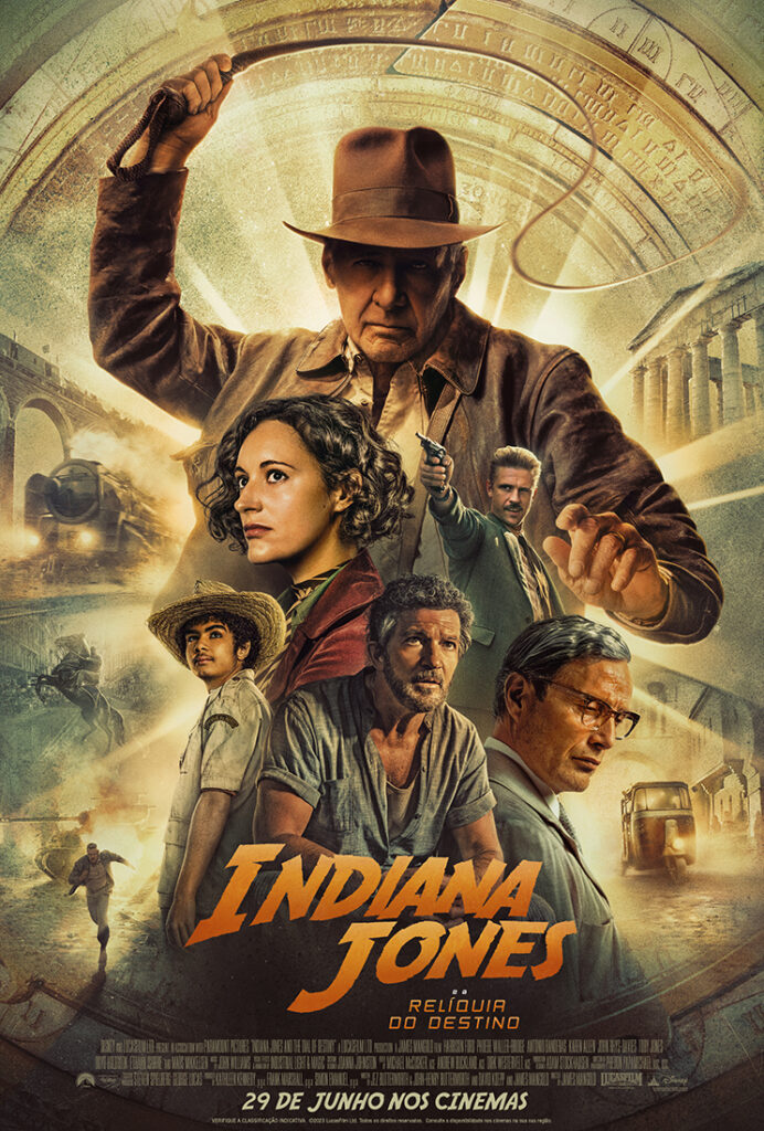 29-06-2023 Indiana Jones o Chamado do Destino Poster