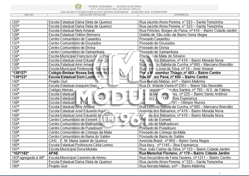 12-11-2020 04 Seção Eleitoral