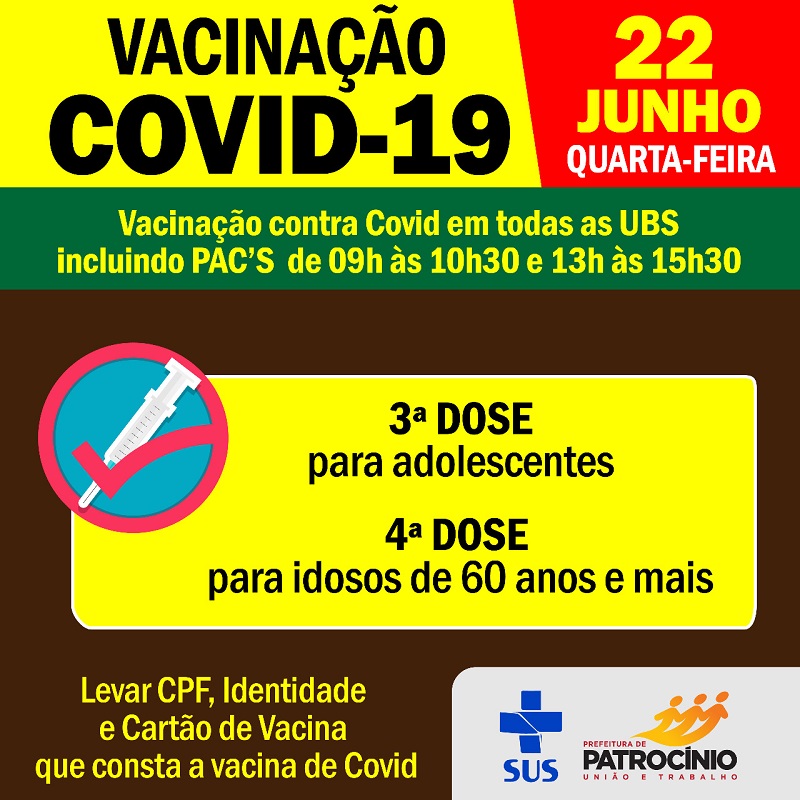 21-06-2022 Vacinacao Covid 19