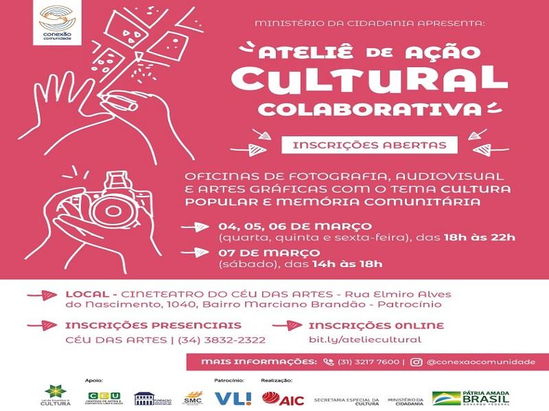 CEU das Artes abre inscrições para Ateliê de Ação Cultural