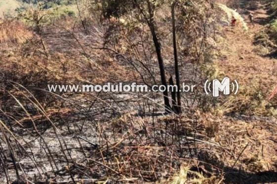 Corpo de bombeiros alerta para os cuidados com queimadas no período de seca.