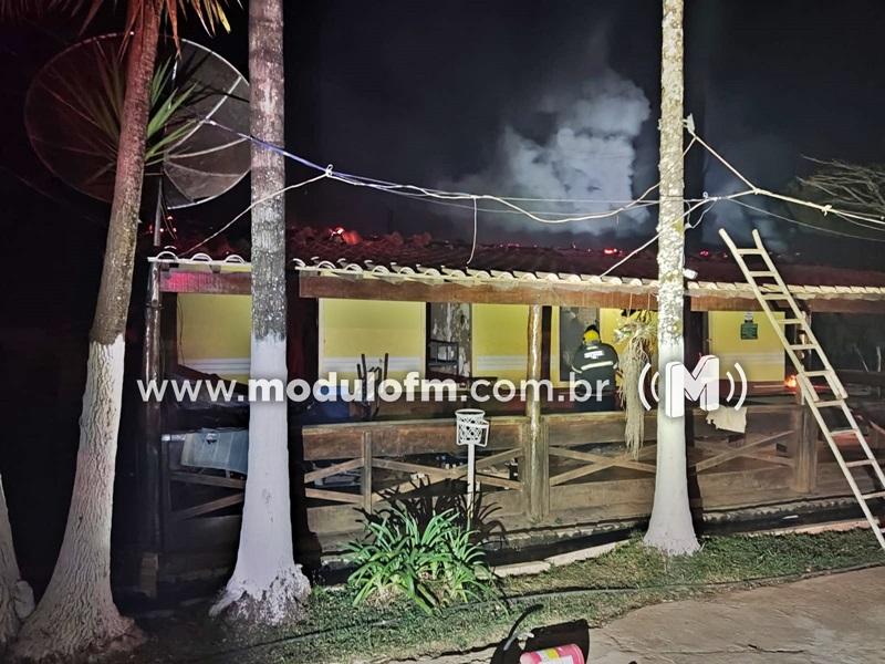 Internos se rebelam e incendeiam clínica de reabilitação em Guimarânia