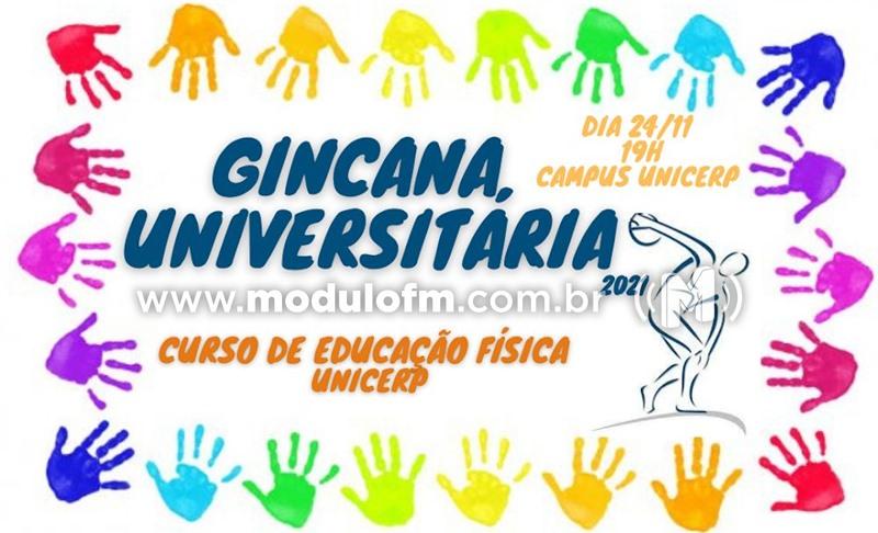 Inscrições da Gincana Universitária do curso de Educação Física do UNICERP se encerrarão neste sábado (20)