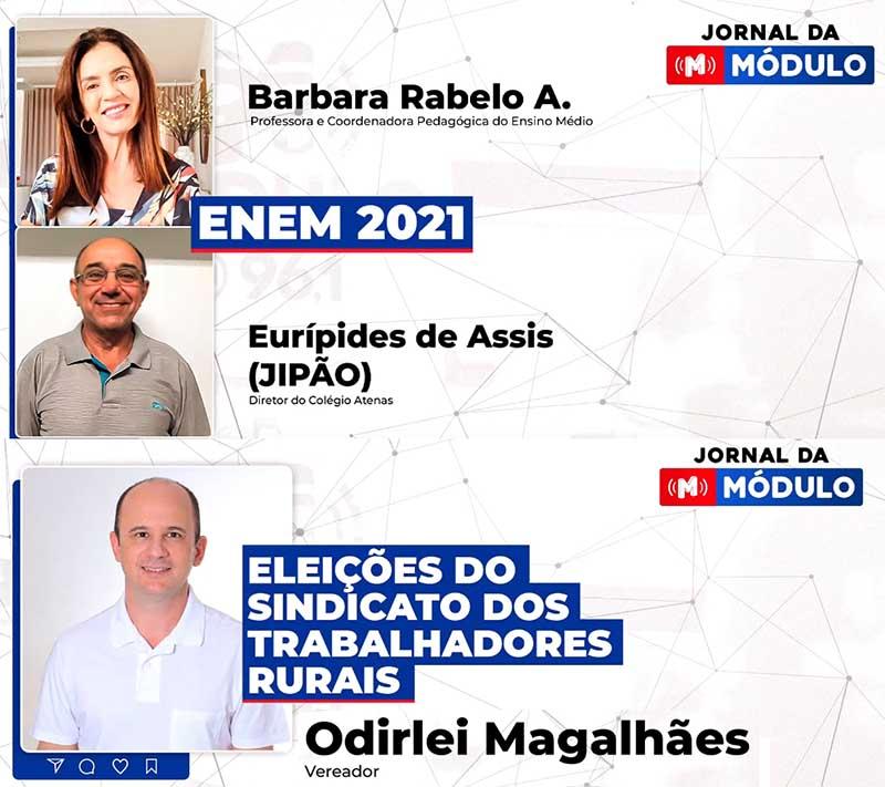 Jornal da Módulo abordou o ENEM e as Eleições do STR de Patrocínio