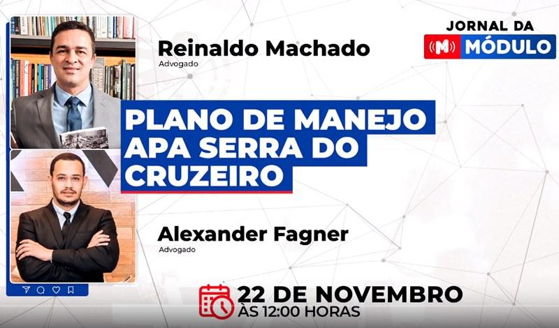 Jornal da Módulo abordou o Plano de Manejo da APA da Serra do Cruzeiro