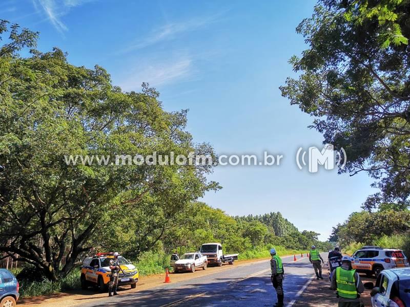 Polícia Militar Rodoviária de Minas Gerais divulgou o balanço...