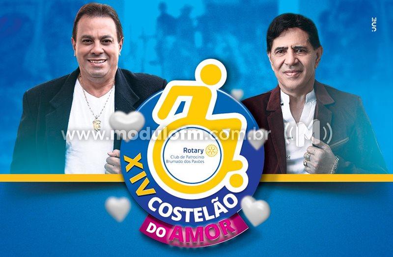 Zé Roberto e Robertinho serão a atração musical da 14ª edição do Costelão do Amor do Rotary