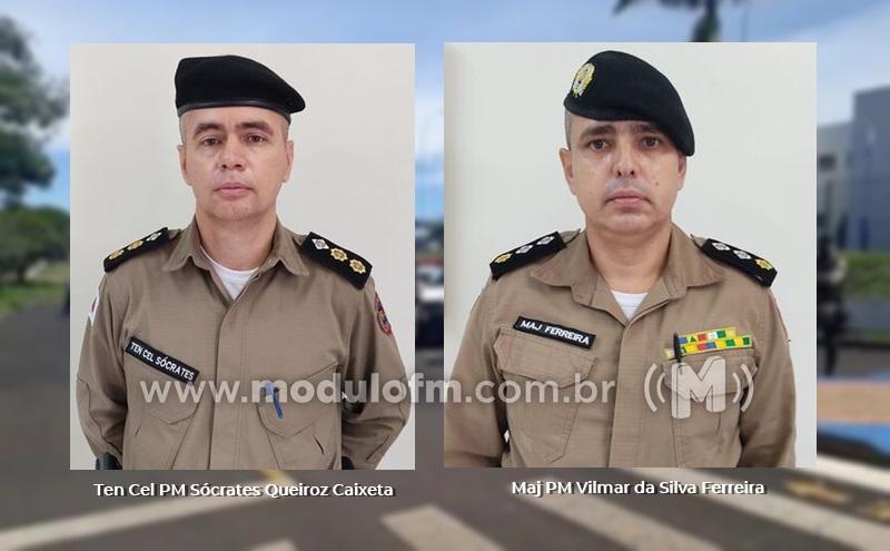 46º Batalhão de Polícia Militar apresenta à comunidade novo Comandante e Subcomandante