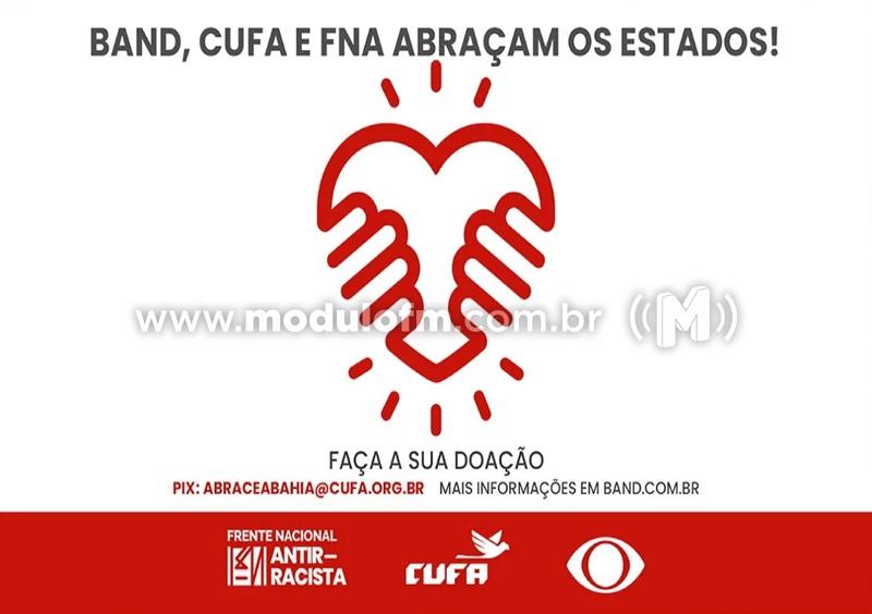 CUFA em parceria com a FNA e Band estão arrecadando doações para famílias afetadas pelas chuvas