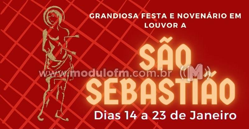 Grandiosa Festa e Novenário em Louvor ao São Sebastião será realizada nesta semana