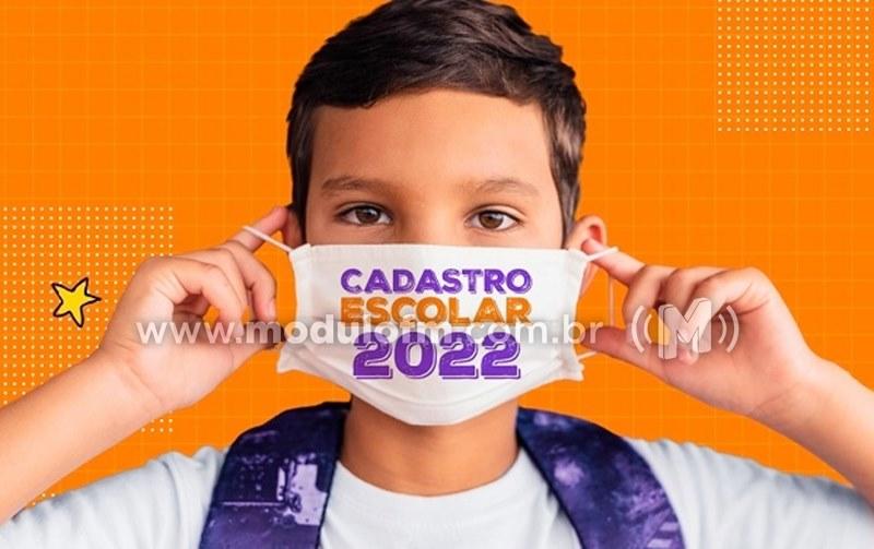 Inscritos no Cadastramento Escolar 2022 devem realizar suas matrículas...