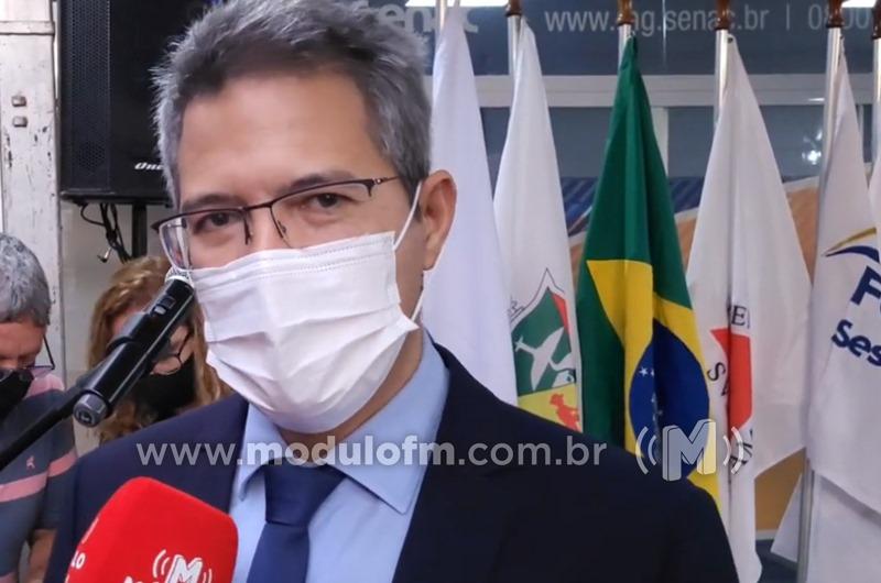 Carlos Apolinário é empossado presidente do Sindcomércio durante inauguração...