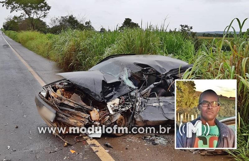 Morador de Cruzeiro da Fortaleza não resiste e morre em hospital de Patrocínio após grave acidente na BR-365
