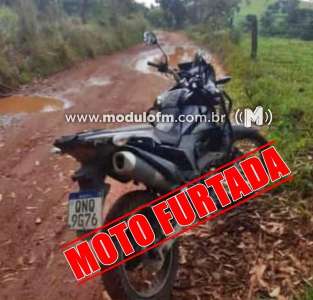 Motocicleta é furtada em Guimarânia