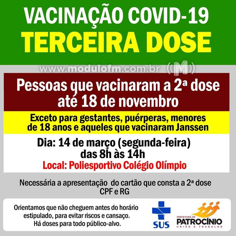 Secretaria de Saúde imunizará pessoas que receberam 2ª dose até 18 de novembro