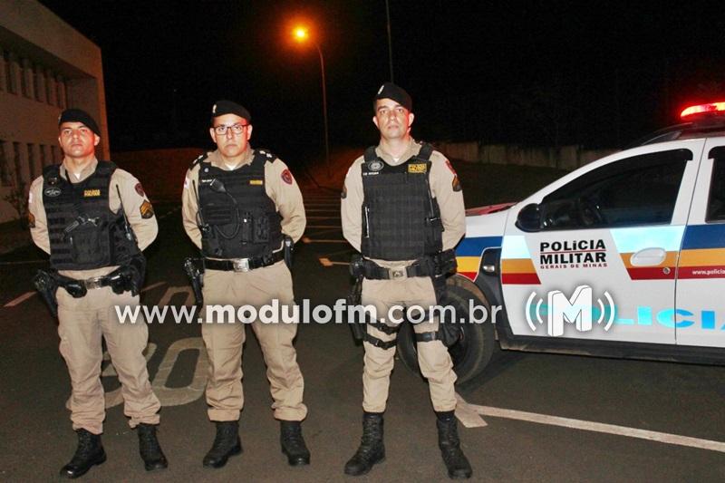 Imagem 1 do post Ação rápida da Polícia Militar impede possível roubo e dois homens são presos em Patrocínio