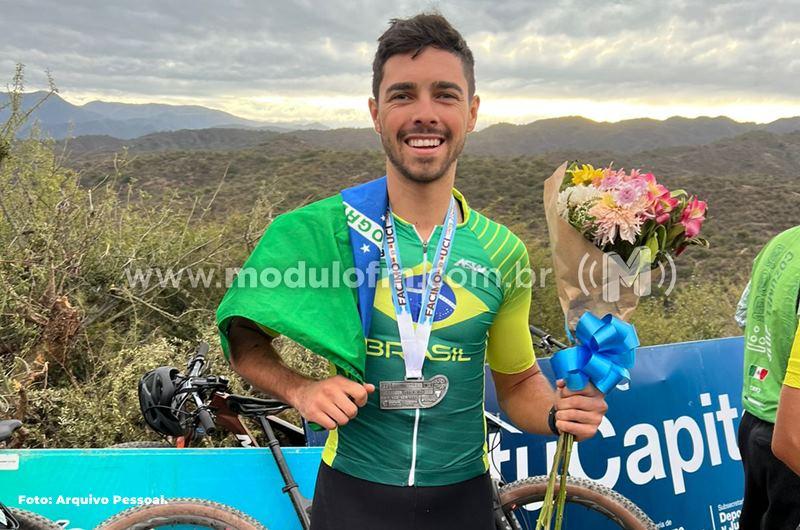Atleta patrocinense conquista medalha de prata no XXV Campeonato Pan-Americano de Mountain Bike