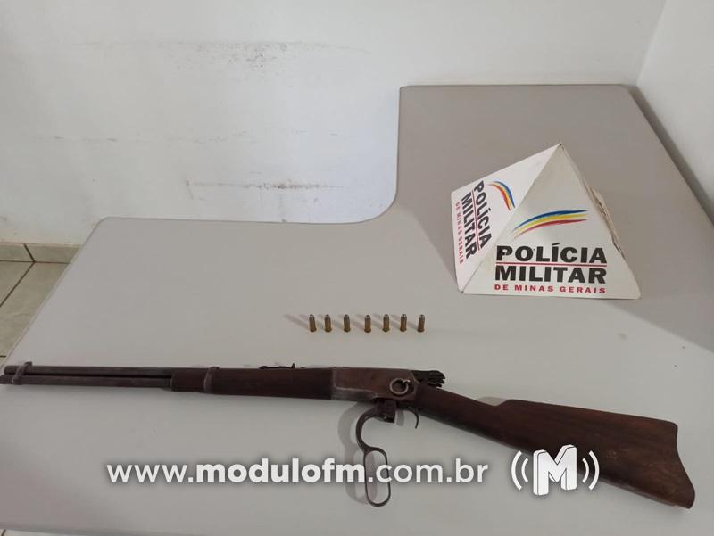 Após denúncias de disparos de arma de fogo, caçador é preso por porte ilegal de arma em Serra do Salitre