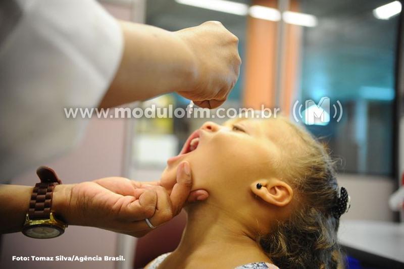 Dia D das Campanha Nacionais Contra a Poliomielite e de Multivacinação será realizado neste sábado (20)
