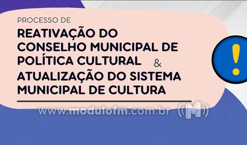Setores culturais terão reuniões sobre reativação do Conselho Municipal...