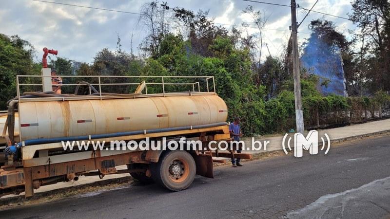 Imagem 2 do post Incêndio atinge área de reserva do Bosque da Matinha e mobiliza Prefeitura e Corpo de Bombeiros em Patrocínio