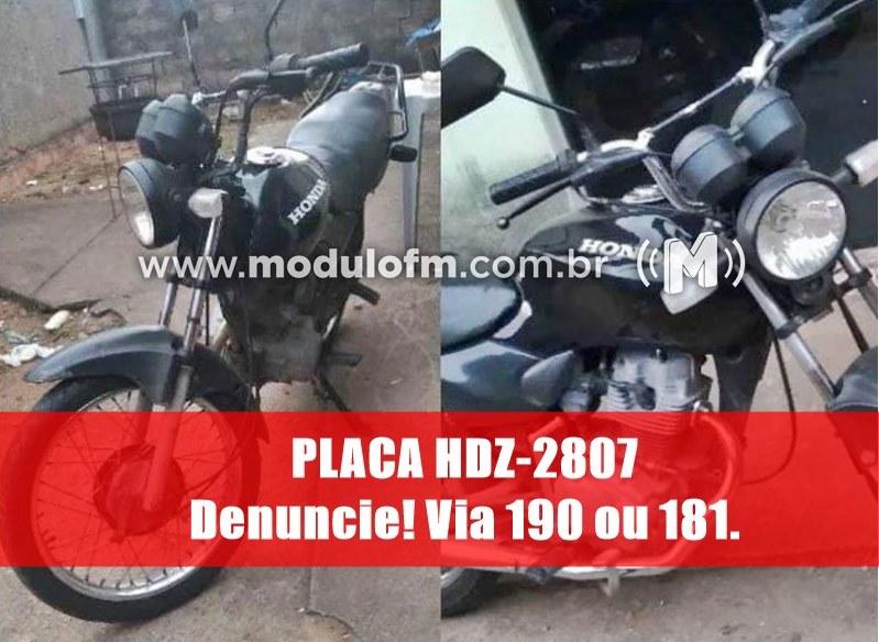 Jovem tem moto furtada enquanto participava de evento em Patrocínio