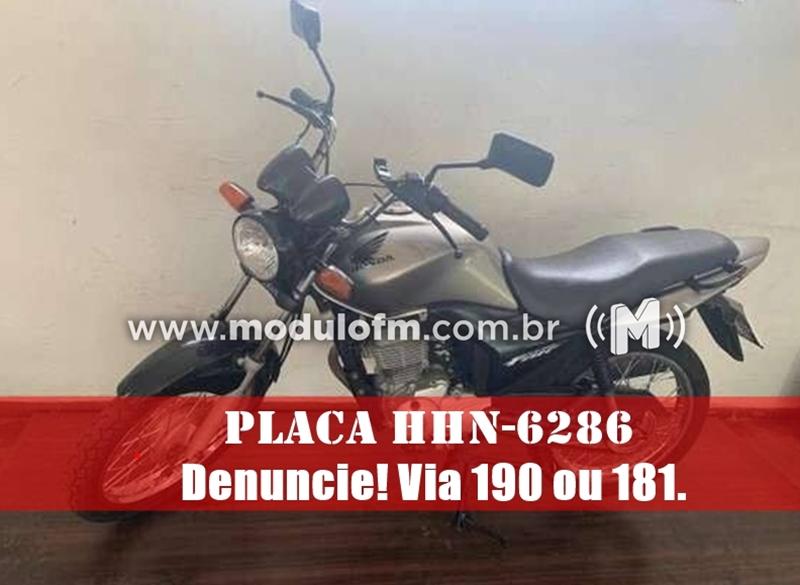 Motocicleta é furtada em Patrocínio