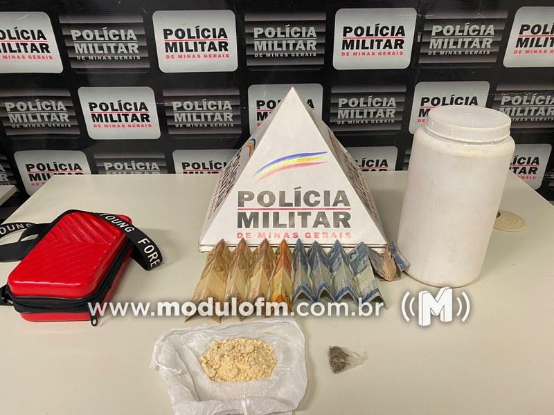 PM intercepta veículo em Patrocínio que levaria drogas para Serra do Salitre