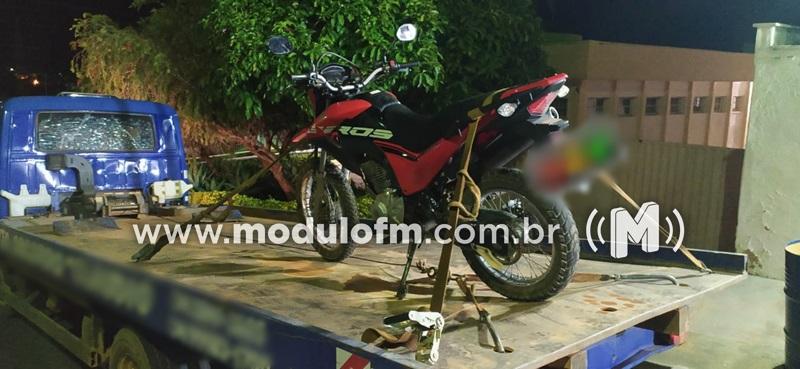 Imagem 1 do post PM recupera em Abadia dos Dourados motocicleta fruto de apropriação indébita registrada em Patrocínio