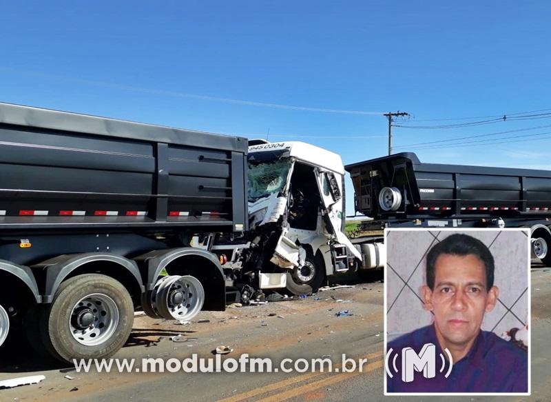 Motorista morre ao bater na traseira de carreta em Serra do Salitre