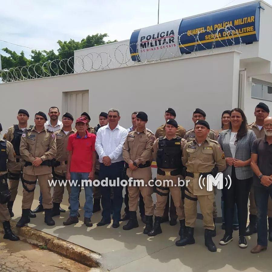 Imagem 2 do post Polícia Militar reinaugura nova sede do Quartel em Serra Do Salitre