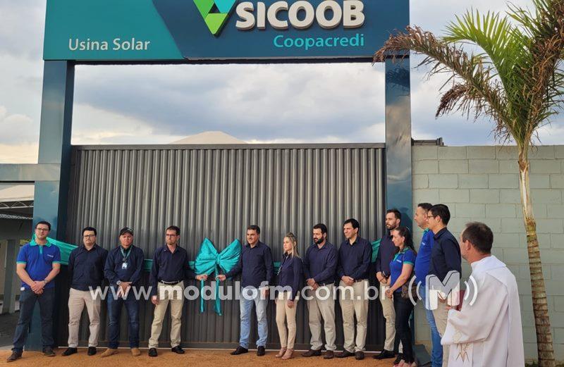 Sicoob Coopacredi inaugura Usina Fotovoltaica que atenderá todas as agências de Minas Gerais
