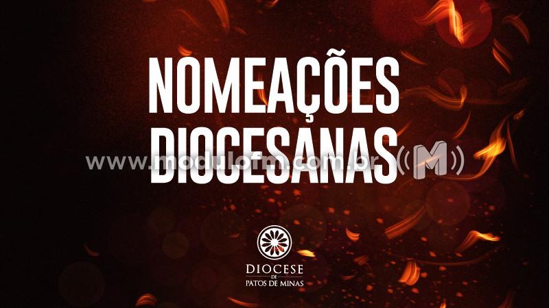 Diocese de Patos de Minas anunciou as transferências e...