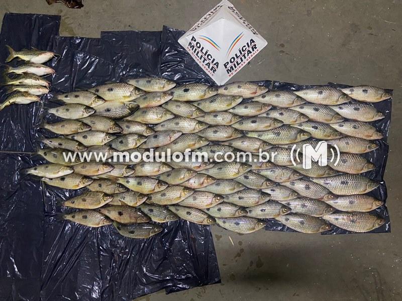 Mulher é presa e recebe multa de quase R$ 4 mil por transportar peixes capturados durante Piracema em Patrocínio