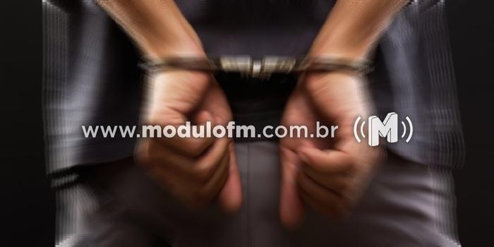 Foragido da justiça é preso no Bairro Santo Antônio