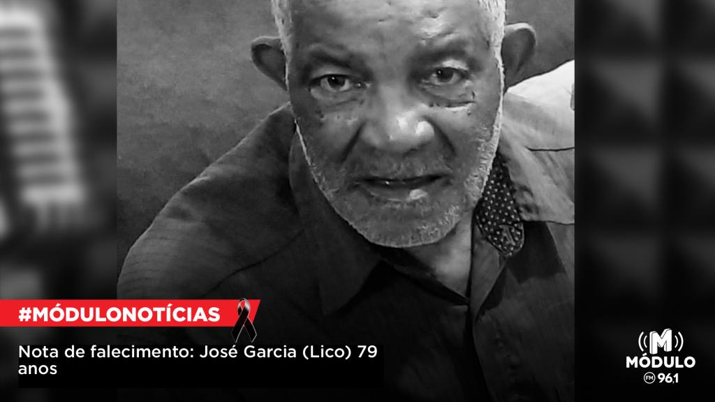 Nota de falecimento: José Garcia (Lico),79 anos