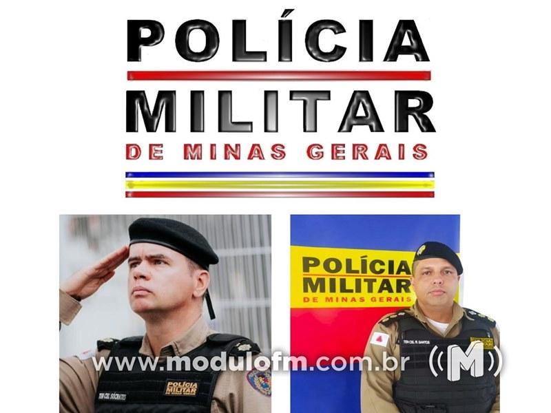 Após assumir administrativamente o 15° BPM, tenente coronel Sócrates retorna ao 46° BPM e tenente coronel R.Santos irá assumir o batalhão da PM em Patos de Minas