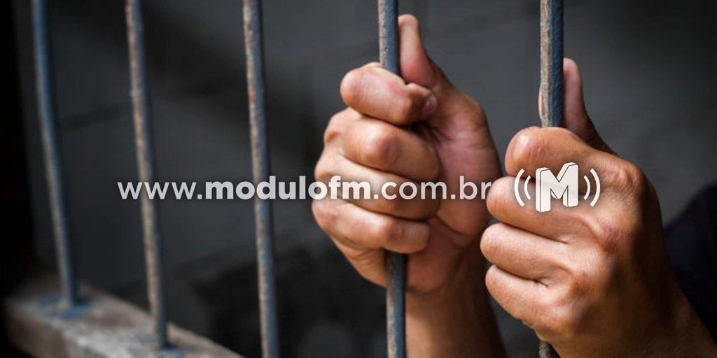 PM prende foragido da Justiça após ser chamada para atender briga no bairro Santo Antônio