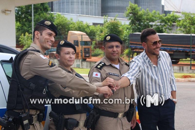 Imagem 1 do post Polícia Militar recebe nova viatura em Patrocínio