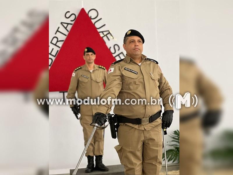 Tenente-coronel R. Santos assume o 15º BPM em Patos de Minas