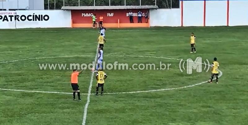 Atual campeão da Primeira Divisão do Campeonato Amador de Patrocínio é goleado em sua estreia