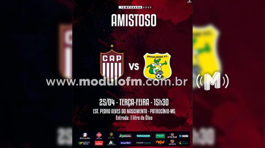 CAP enfrenta o Brasiliense nesta terça-feira em Patrocínio