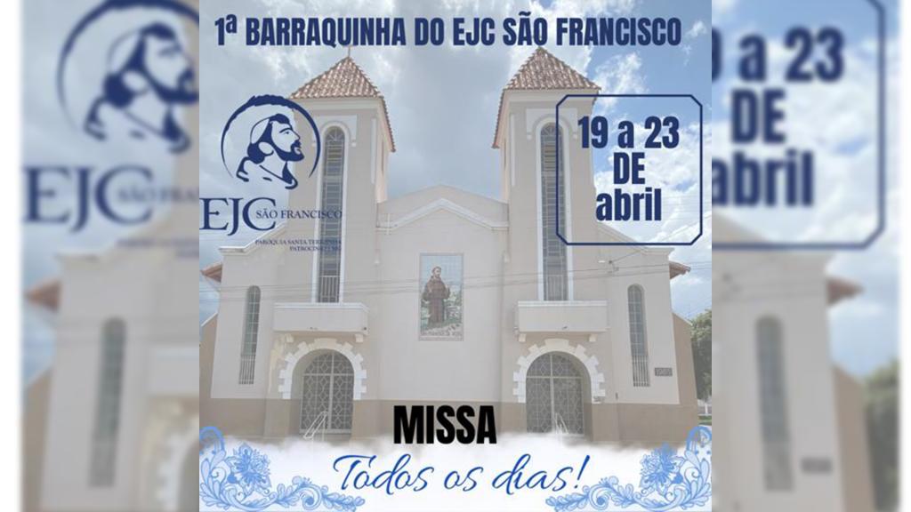 EJC São Francisco realiza 1ª barraquinha de 19 a 23 de abril