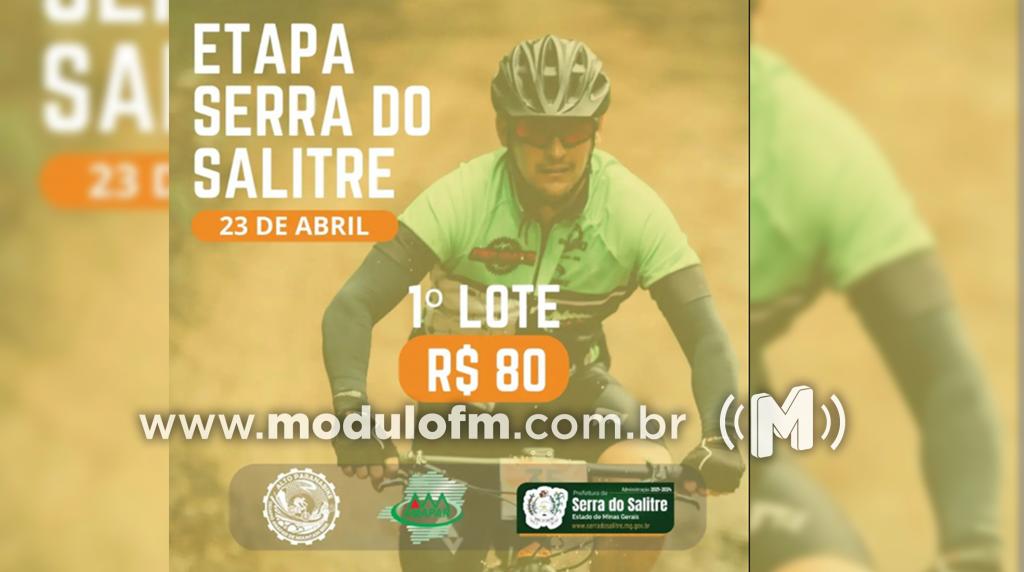 Segunda etapa do Desafio Amapar de Mountain Bike acontece em Serra do Salitre