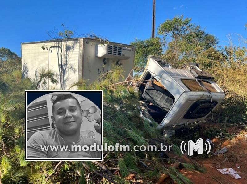 Tragédia na MG-190: Caminhoneiro de Monte Carmelo morre em acidente após colisão com caminhonete